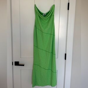 Princess Polly Green Strapless Midi Dress
